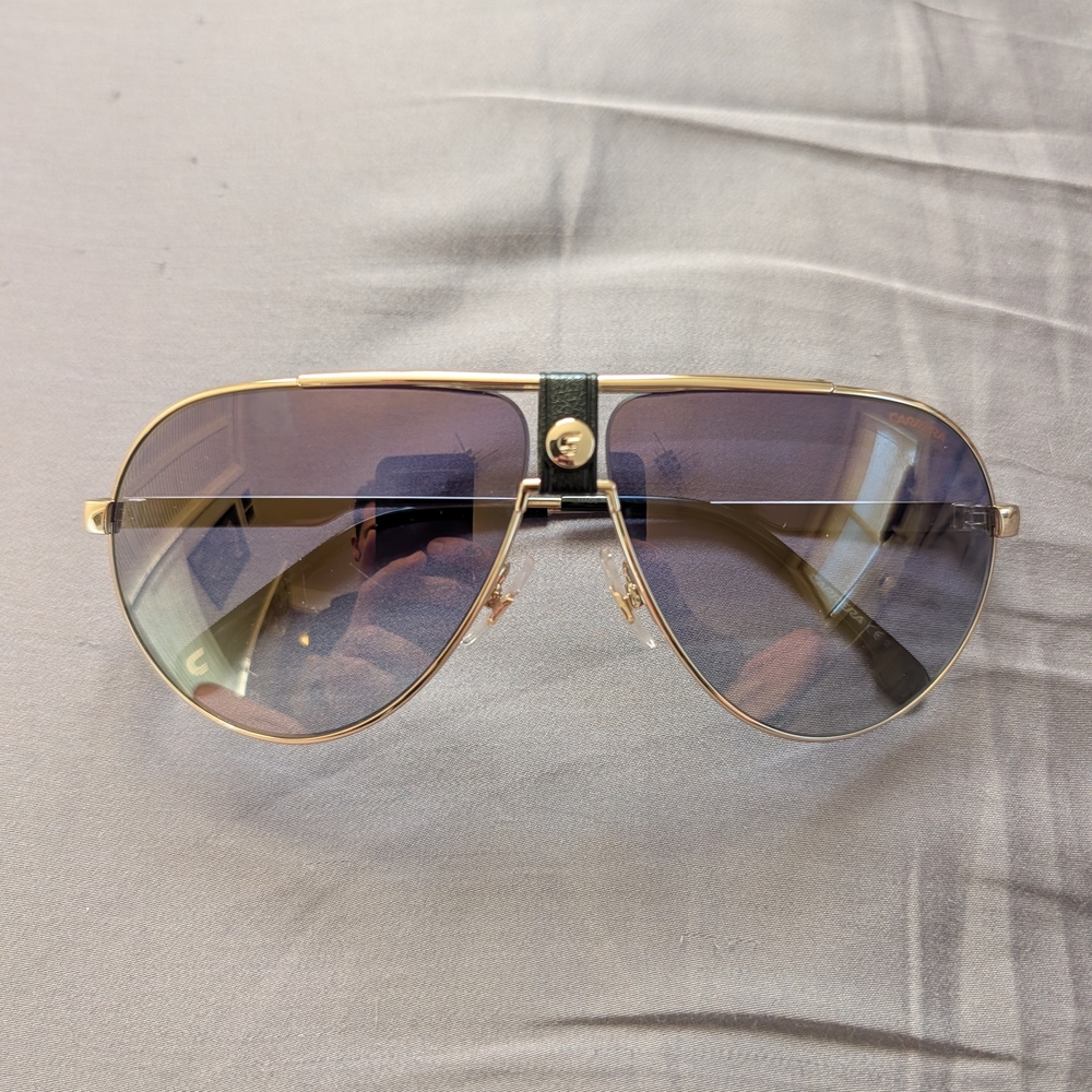 Carrera 1033/S Gold Aviator Men's Sunglasses